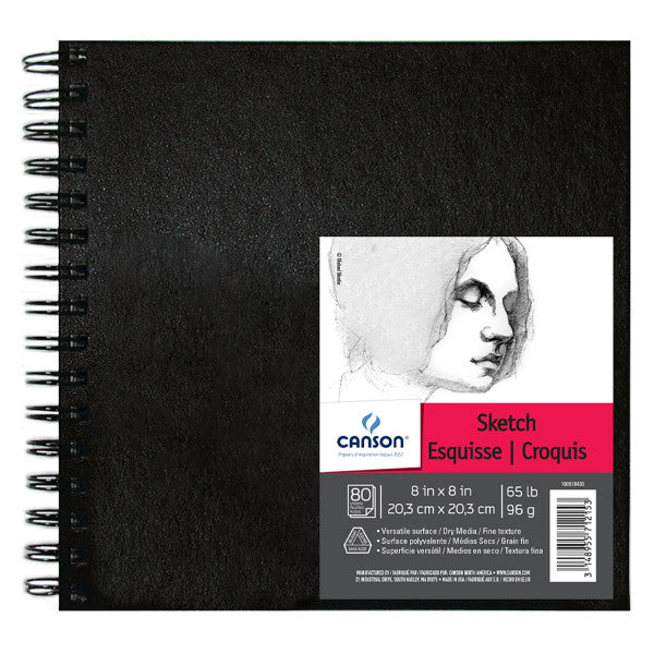 Canson Artist Series Wirebound Sketch Book, 5 x 7 