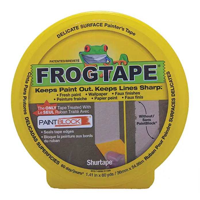 FrogTape 1.5" Delicate Surface Painter’s Masking Tape