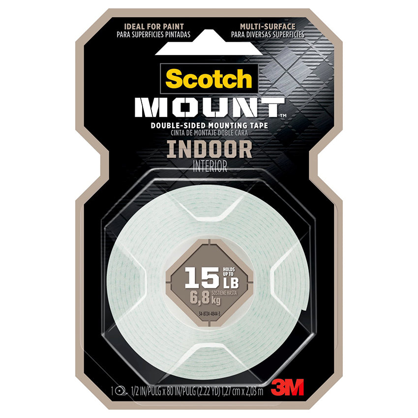 .5"X80" 3M SCOTCH-MOUNT DS MOUNT TAPE   110H