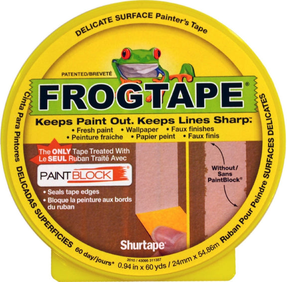 1" FrogTape Yellow Delicate Surface - Guiry's