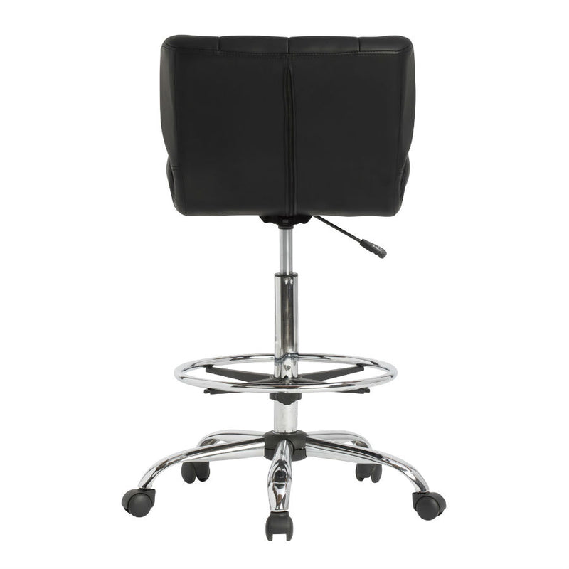 Studio Designs Black Crest Drafting Chair