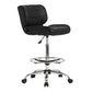 Studio Designs Black Crest Drafting Chair