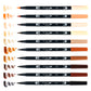 Tombow Dual Brush Portrait 10 Colors