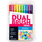 Tombow Dual Brush Bright 10 Colors