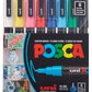 POSCA Paint Marker Set Fine Bsc 8ct