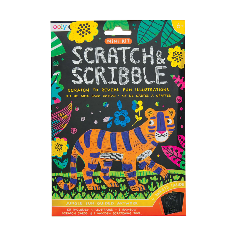 Ooly Scratch & Scribble Jungle