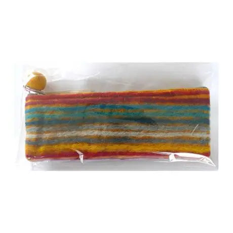 Lama-Li Felt Pouch Mustard Long