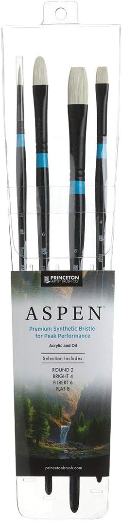 Princeton Aspen Synthetic LH Pro 4pc