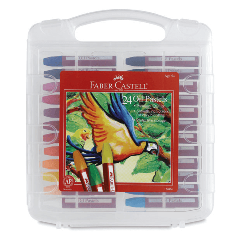 Faber-Castell Blendable Oil Pastels - 24 Colors