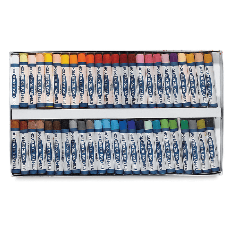 Holbein Academic Oil Pastel Set - Assorted Colors, Set of 48