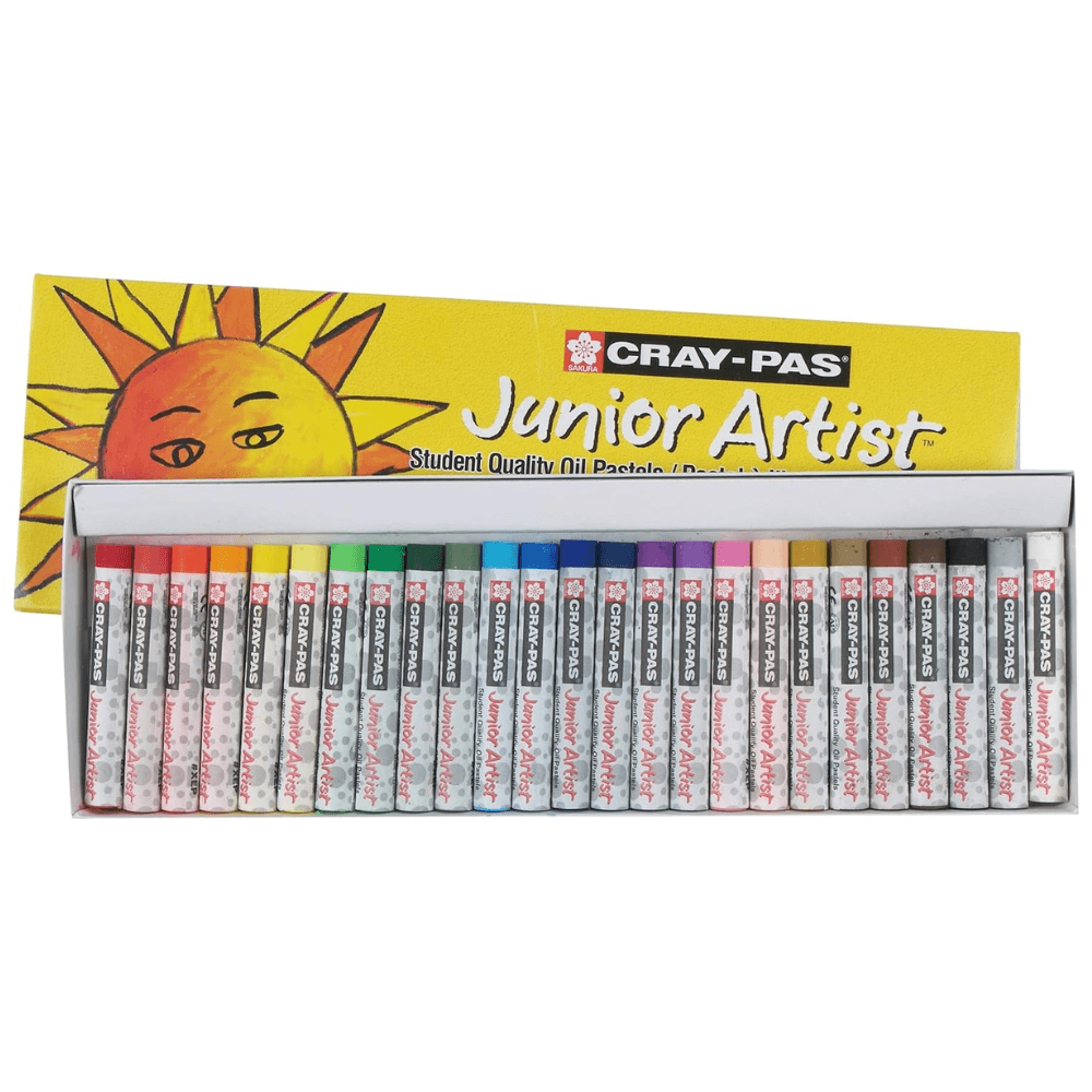 SAKURA Cray-Pas Junior Artist Soft Oil Pastels - 25 Color Set