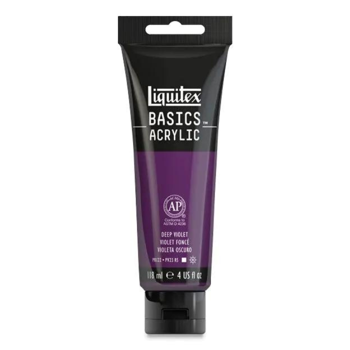 Liquitex Basics Deep Violet - 4oz