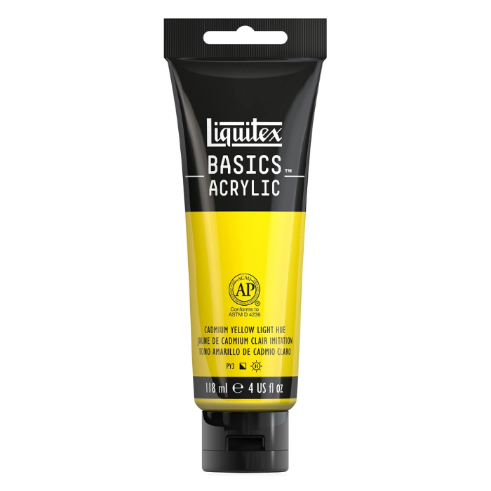 Liquitex Basics Cadmium Yellow Light Hue - 4oz