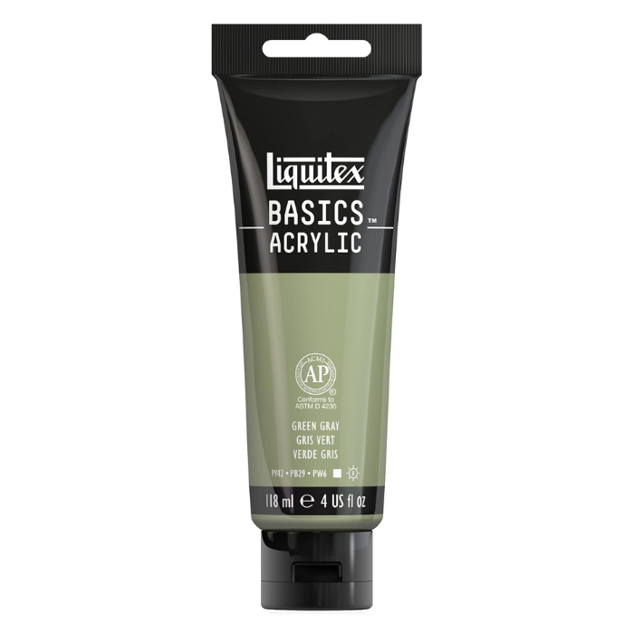 Liquitex Basics Green Gray - 4oz