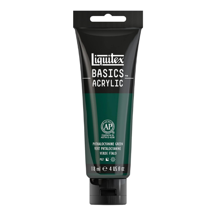 Liquitex Basics Phthalocyanine Green - 4oz