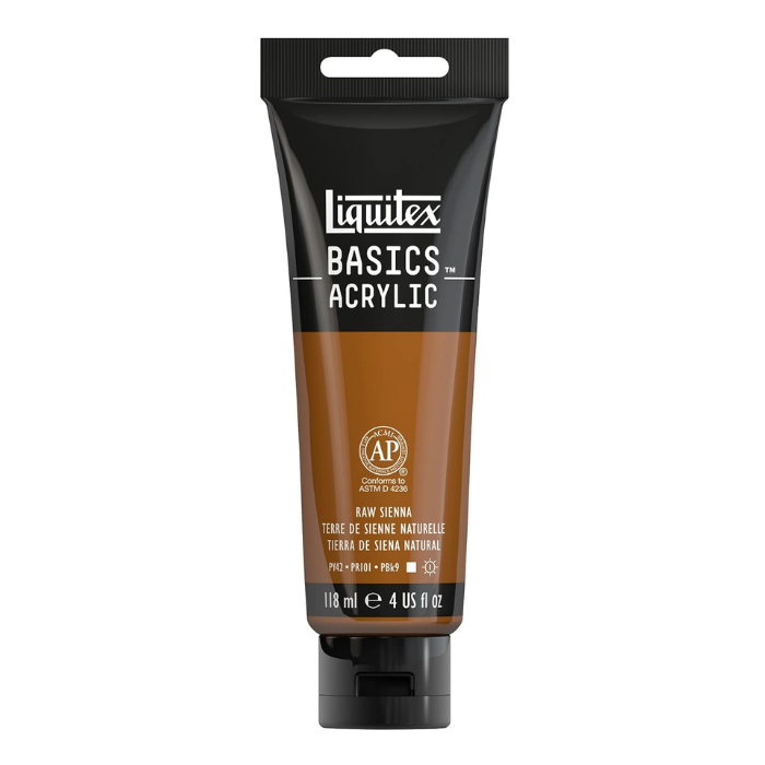 Liquitex Basics Raw Sienna - 4oz