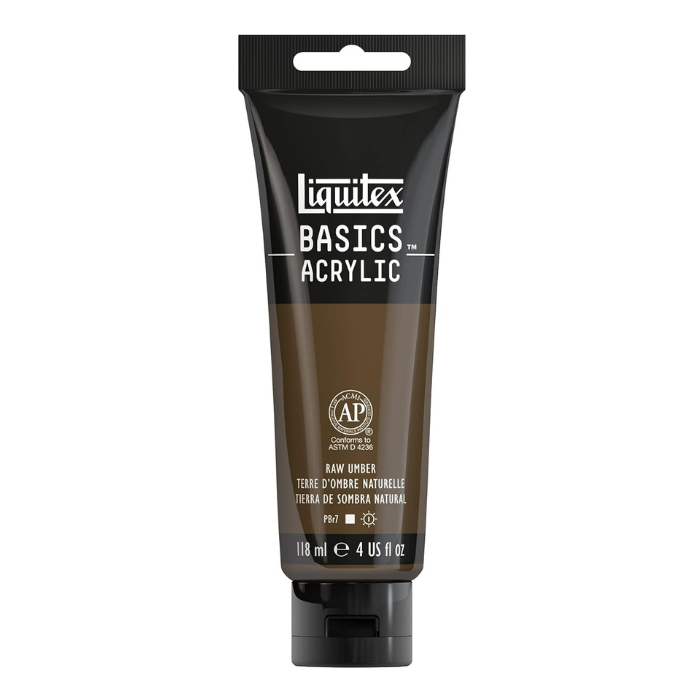 Liquitex Basics Raw Umber - 4oz