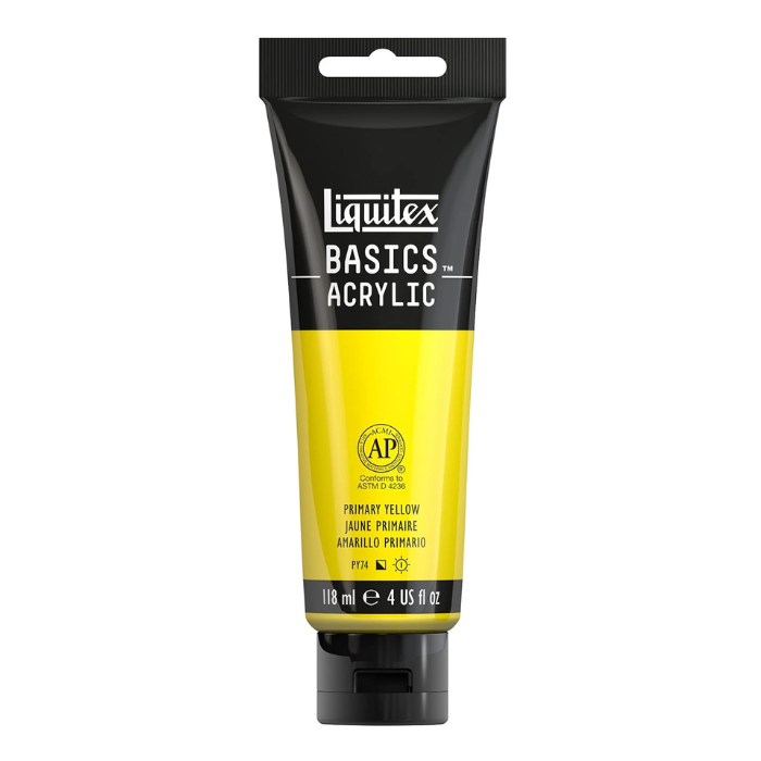 Liquitex Basics Primary Yellow - 4oz