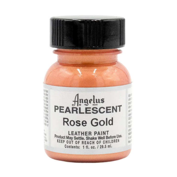 Angelus Pearlescent Leather Paint 1oz - Rose Gold