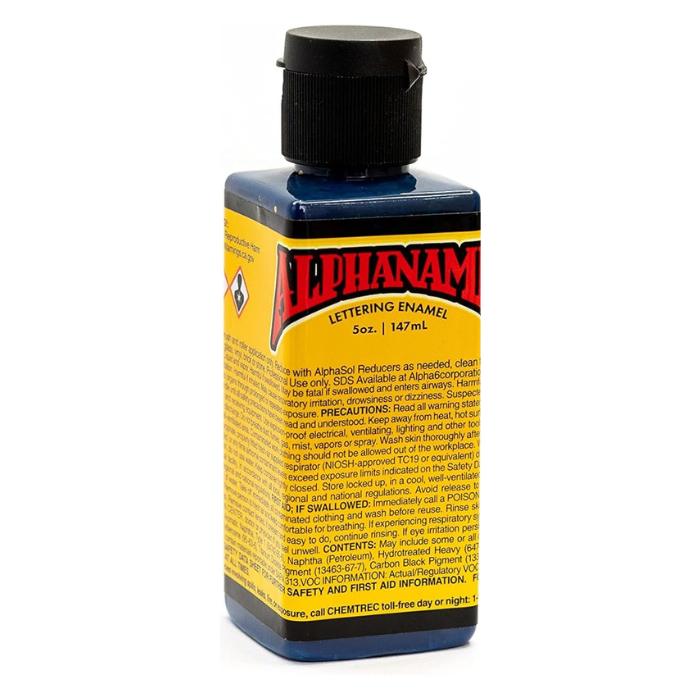 Alphanamel Lettering Enamel 5oz - Meyer's Dark Blue