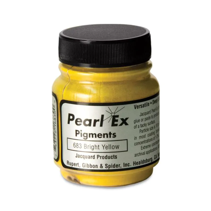 Jacquard Pearl Ex Powdered Pigment 0.75oz - Bright Yellow