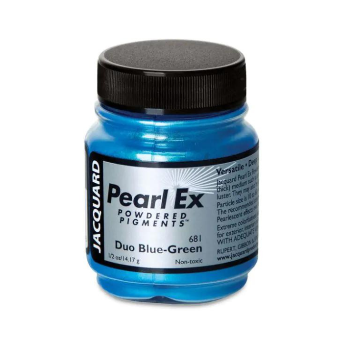 Jacquard Pearl Ex Powdered Pigment 0.5oz - Duo Blue-Green