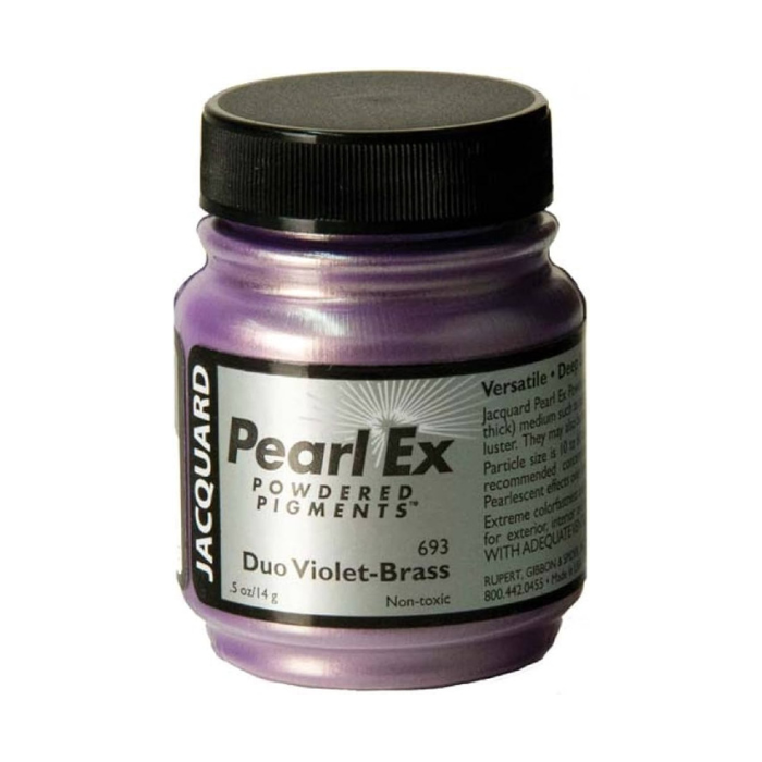 Jacquard Pearl Ex Powdered Pigment 0.75oz - Duo Violet-Brass