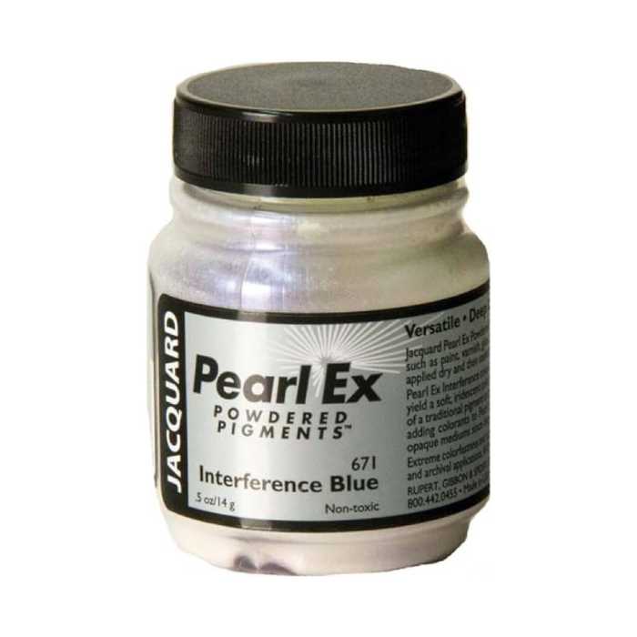 Jacquard Pearl Ex Powdered Pigment 0.75oz - Interference Blue