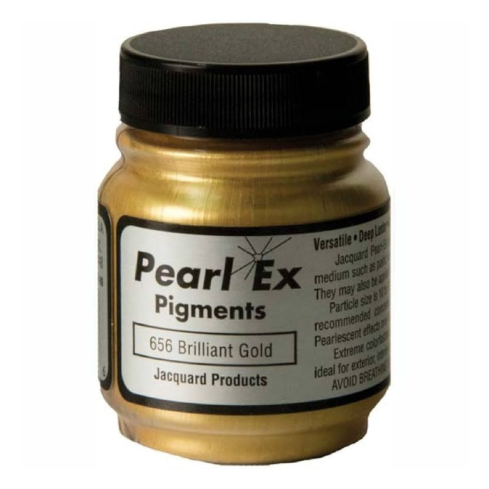 Jacquard Pearl Ex Powdered Pigment 0.75oz - Brilliant Gold