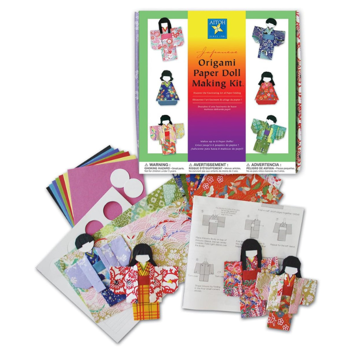 Aitoh Kimono Paper Doll Kit