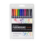 Fudenosuke Colors Brush Pen Set, 10-Pack