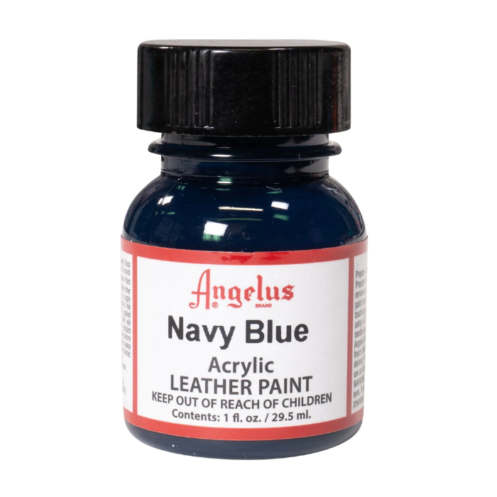 Angelus Leather Paint 1oz - Navy Blue