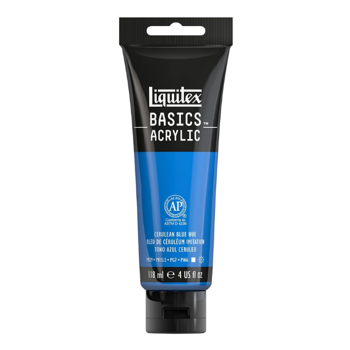 Liquitex Basics Cerulean Blue Hue - 4oz