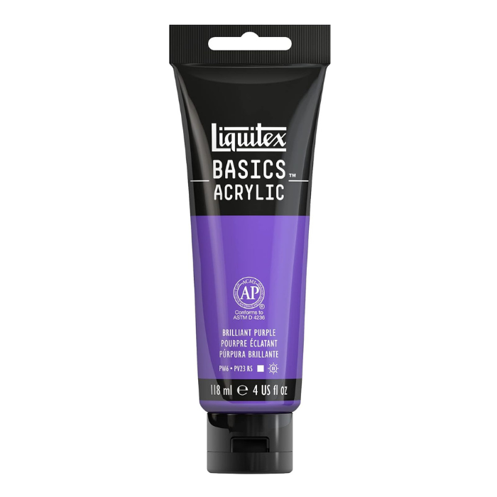 Liquitex Basics Brilliant Purple - 4oz