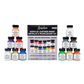 Angelus Leather Paint 1oz - Pearlescent and Metallic Paint Kit, 12 Colors