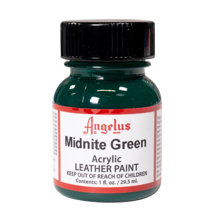 Angelus Leather Paint 1oz - Midnite Green