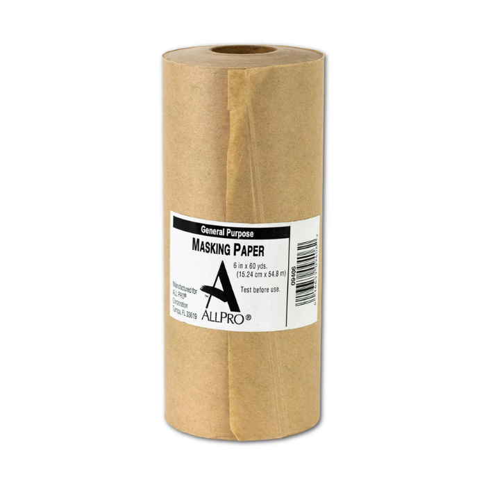 AllPro 6" Brown Masking Paper