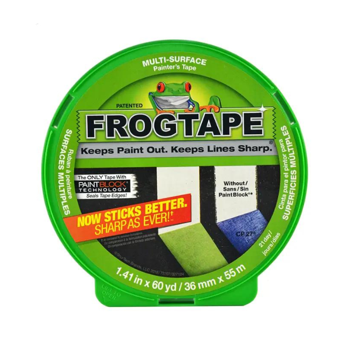 FrogTape Multi‐Surface Painter’s Masking Tape - 1.5 In. x 60 Yds.