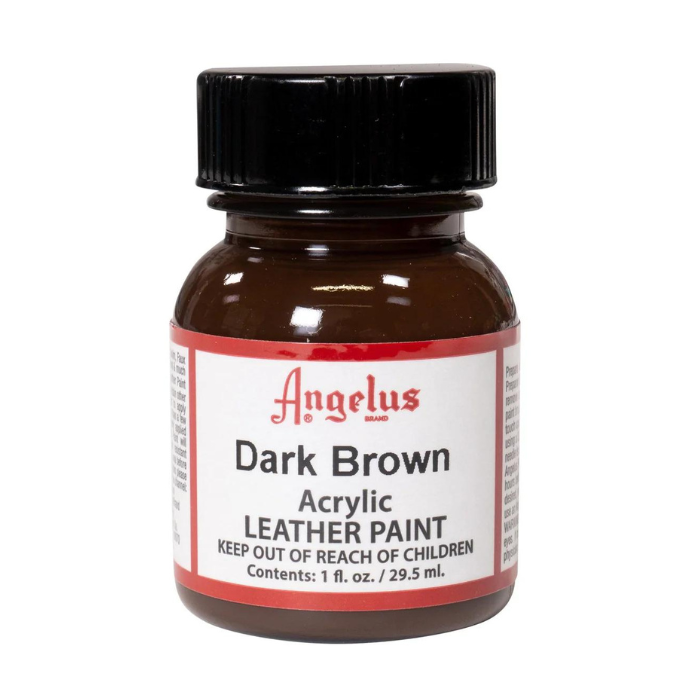 Angelus Leather Paint 1oz - Dark Brown