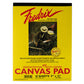 FREDRIX Creative Series White Canvas Pad, 9" x 12"