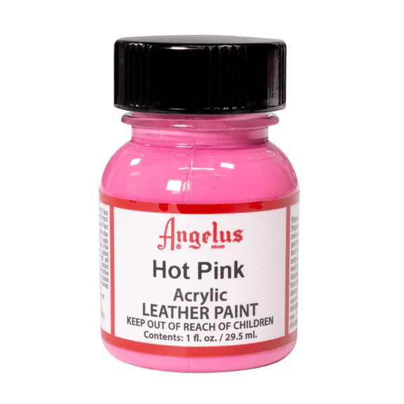 Angelus Leather Paint 1oz - Hot Pink - Guiry's