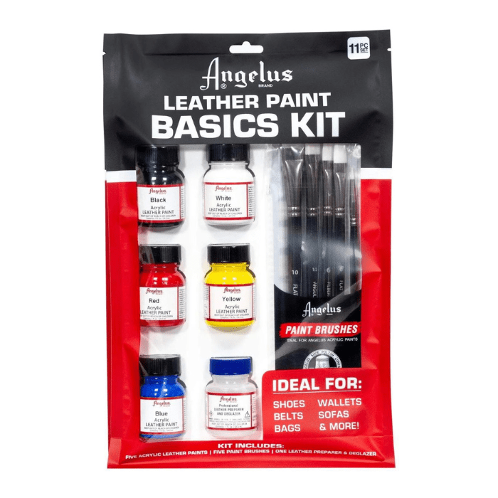 Angelus Leather Paint Basics Kit - Guiry's