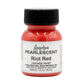 Angelus Pearlescent Leather Paint 1oz - Riot Red - Guiry's