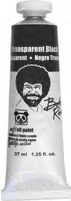 Bob Ross Soft Oil 37ml - Transparent Black - Guiry's