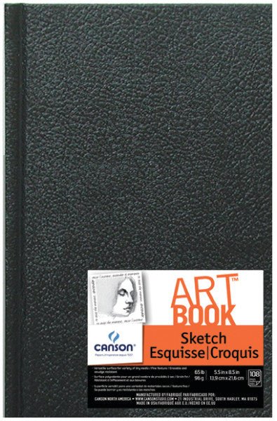 Canson Artist Series Hardbound Sketch Book, 5.5" x 8.5" - Guiry's