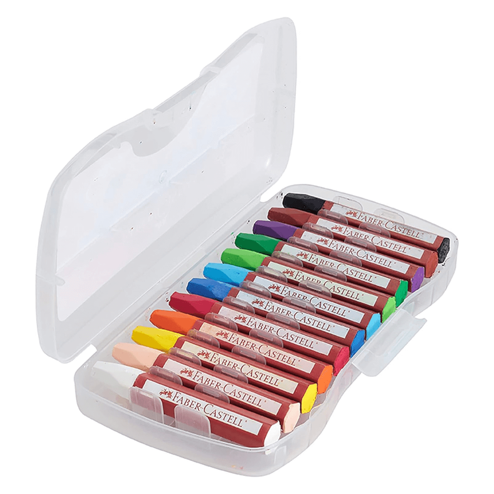 Faber - Castell Blendable Oil Pastels - 12 Colors - Guiry's