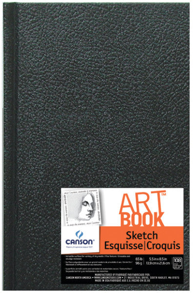 Canson Artist Series Hardbound Sketch Book, 5.5" x 8.5"