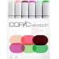 Copic Sketch Marker Set, 6-Colors, Floral Favorites 1