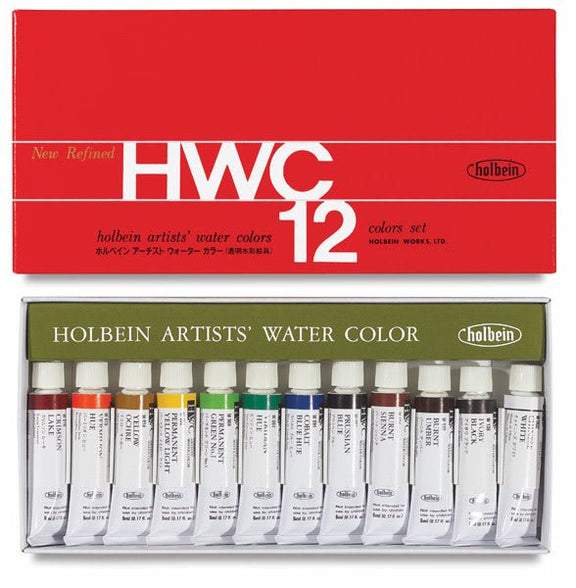 Holbein Artist WC Set 12ct HWC12 - Guiry's