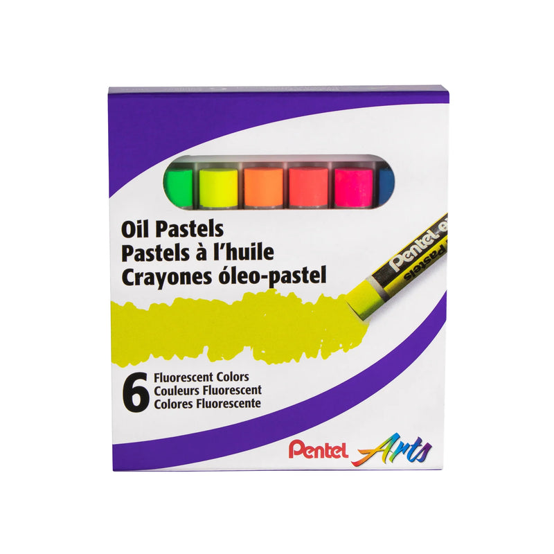 Pentel Fluorescent Oil Pastels